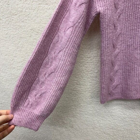 XS - SPLENDID - Lilac Wool Maternity Sweater Natalia Rent the Runway $168 msrp - Picture 2 of 10